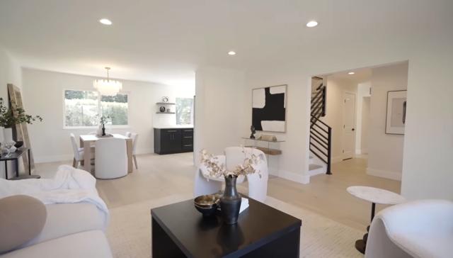 Modern Living Room Interior Renovation with Open Concept Layout