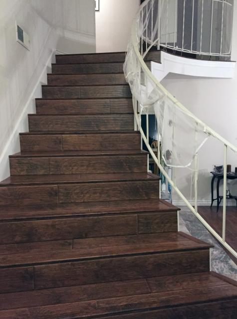 Stairs remodeling project